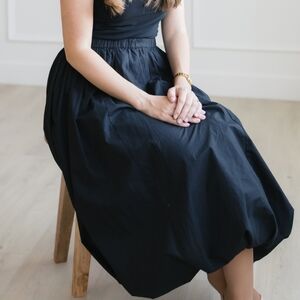 Aritzia Poplin Bubble Skirt